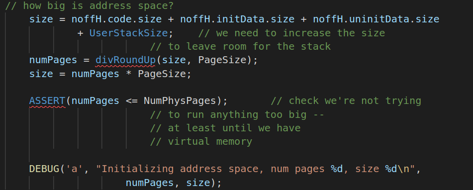 step2: How big is address space?